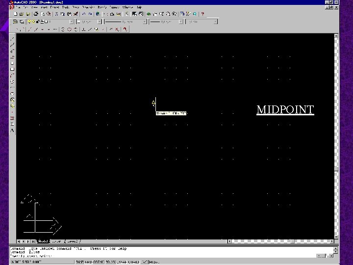 MIDPOINT Object Snap 31 