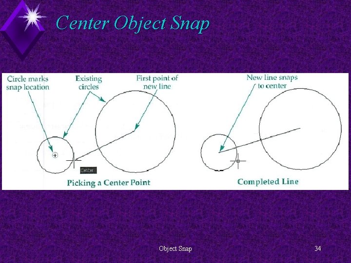 Center Object Snap 34 