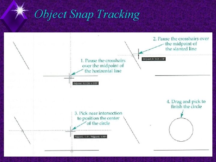 Object Snap Tracking Object Snap 93 