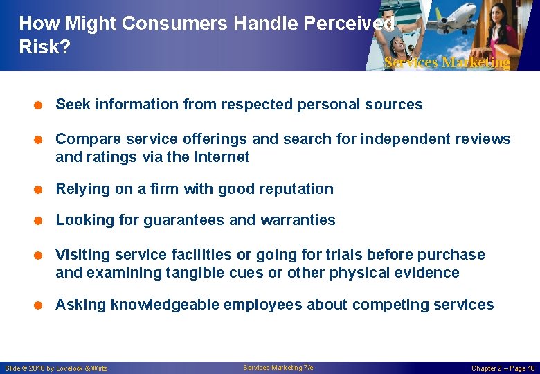 Services Marketing Chapter 2 Consumer Behavior in a