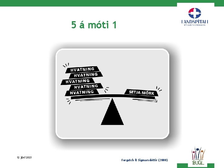 5 á móti 1 12 júní 2021 Forgatch & Sigmarsdóttir (2008) 