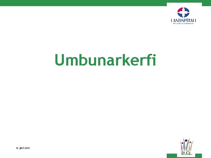 Umbunarkerfi 12 júní 2021 