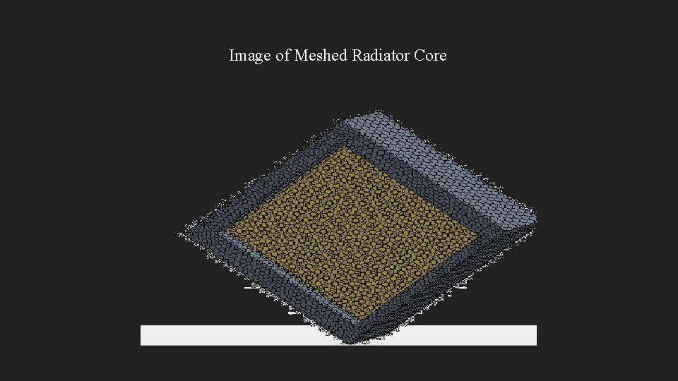 Image of Meshed Radiator Core 