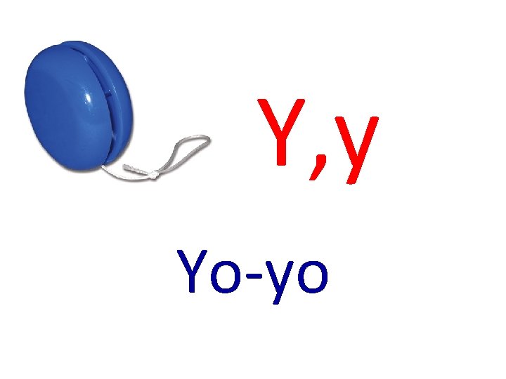 Y, y Yo-yo 