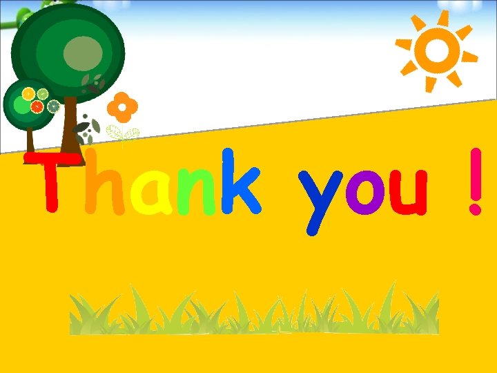 Thank you ! 