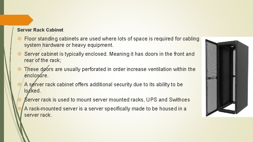 Server Rack Cabinet Floor standing cabinets are used where lots of space is required