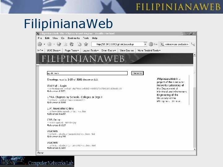 Filipiniana. Web 