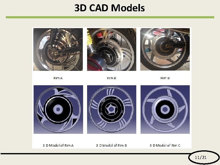 3 D CAD Models 11/21 