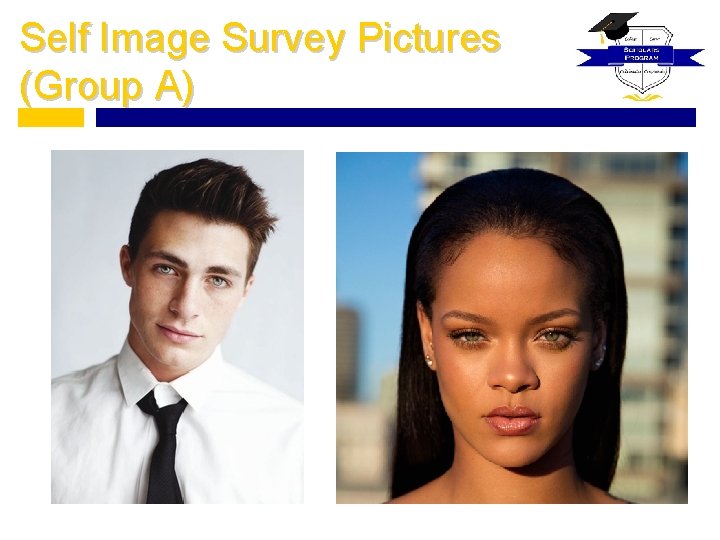 Self Image Survey Pictures (Group A) 