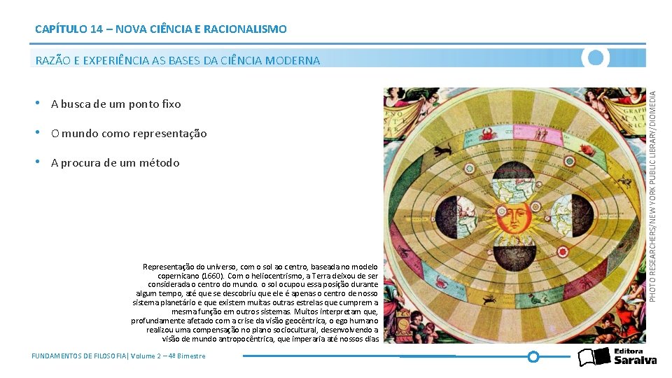 CAPÍTULO 14 – NOVA CIÊNCIA E RACIONALISMO • A busca de um ponto fixo