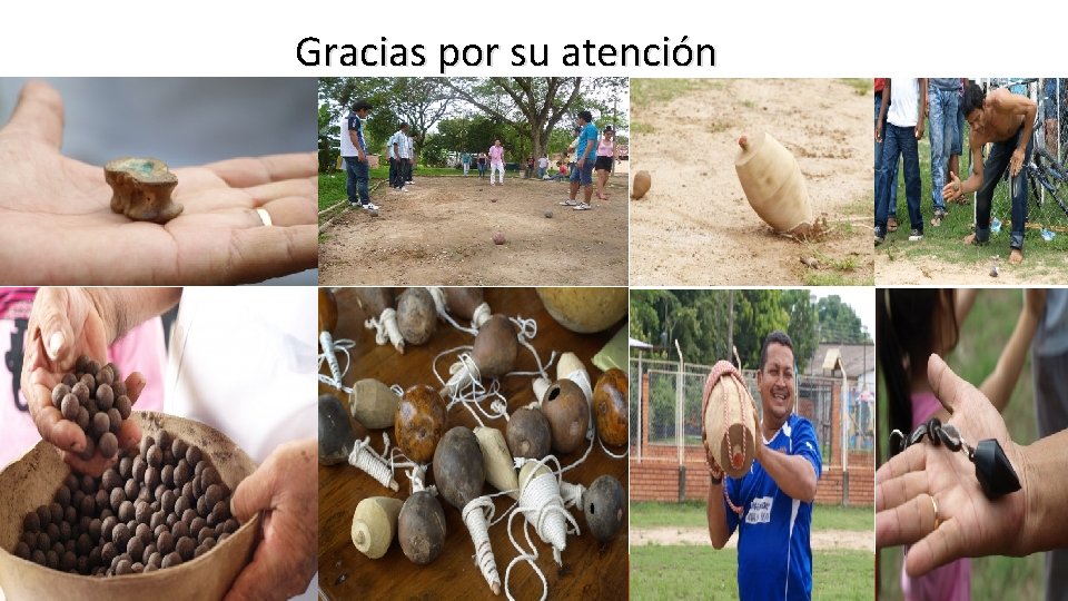 Gracias por su atención 