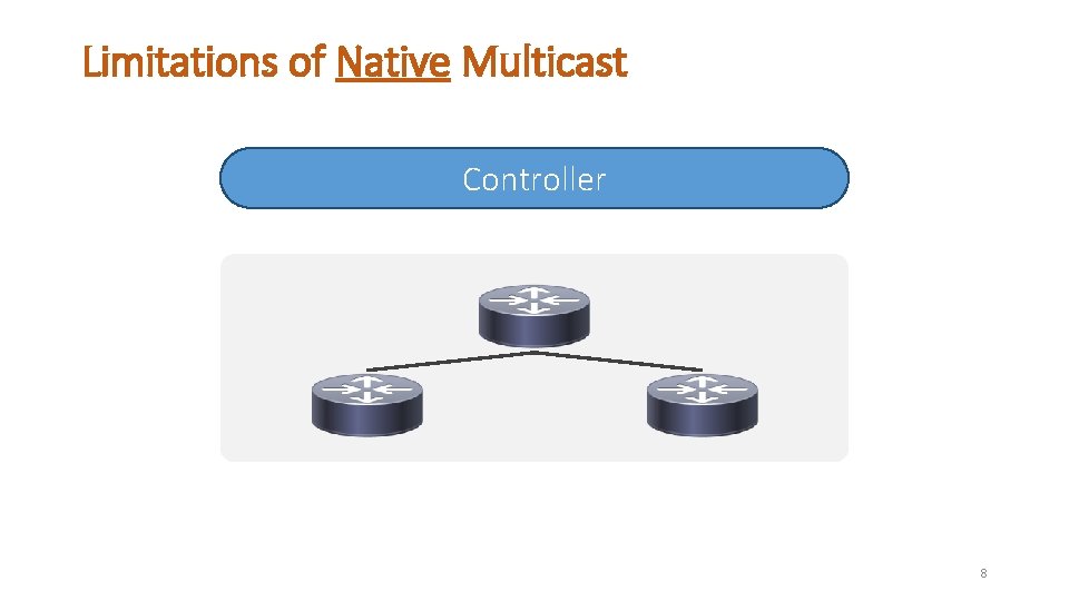 Limitations of Native Multicast Controller 8 