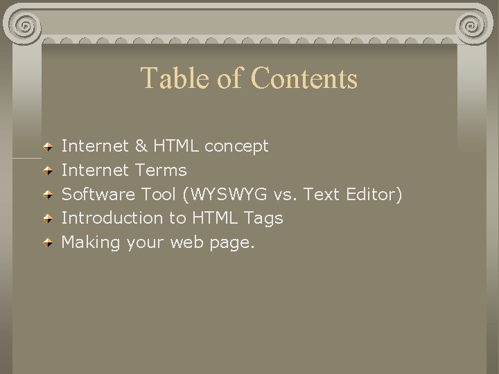 Basic HTML Workshop By Preeda Chunjongkolkul Pete Systems