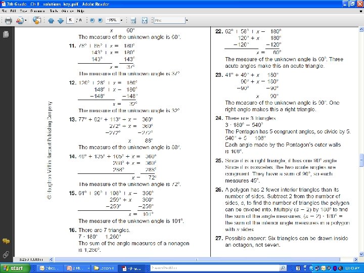 8 -4 Angles in Polygons 