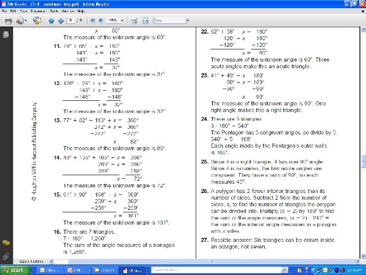 8 -4 Angles in Polygons 