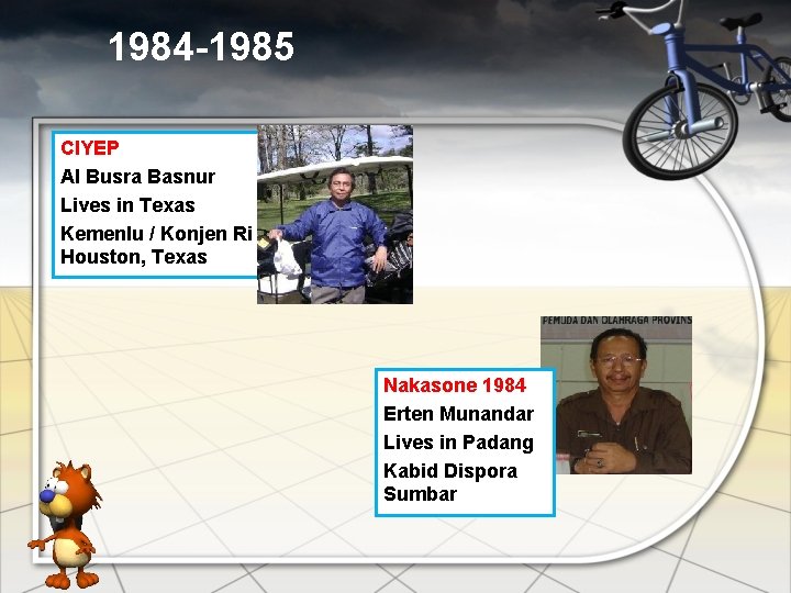 1984 -1985 CIYEP Al Busra Basnur Lives in Texas Kemenlu / Konjen Ri Houston,