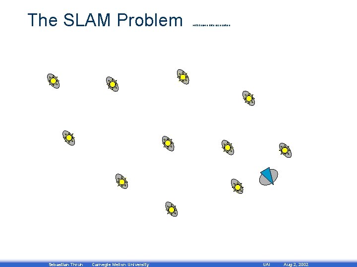 The SLAM Problem Sebastian Thrun Carnegie Mellon University with known data association UAI Aug