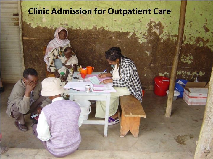 Clinic Admission for Outpatient Care Training Guide for Community-Based Management of Acute Malnutrition 43