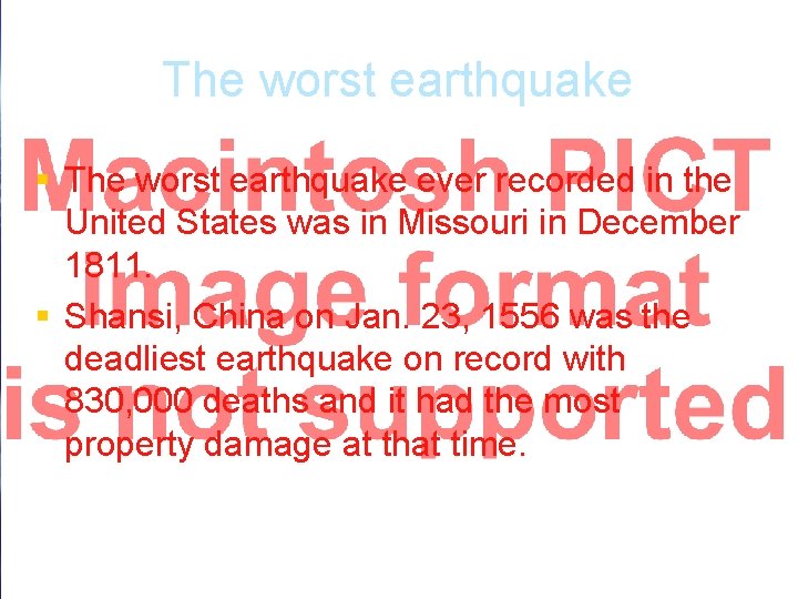 What was the largest earthquake ever recorded in united states