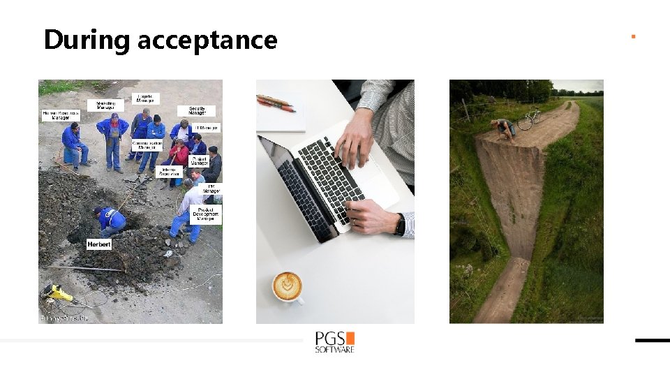 During acceptance 