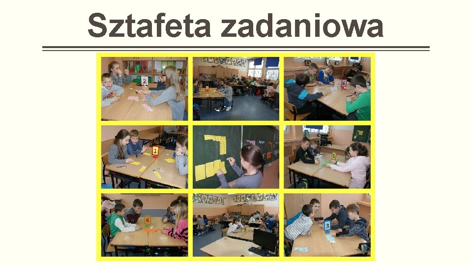 Sztafeta zadaniowa 