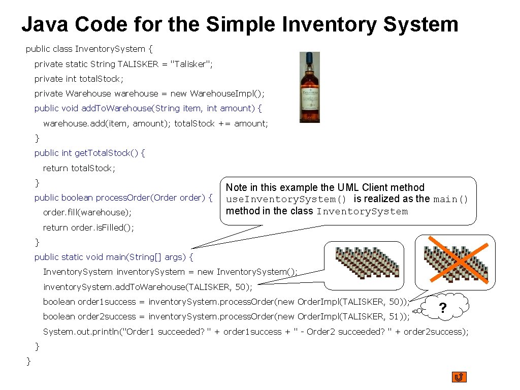 Java Code for the Simple Inventory System public class Inventory. System { private static Java Code for the Simple Inventory System public class Inventory. System { private static