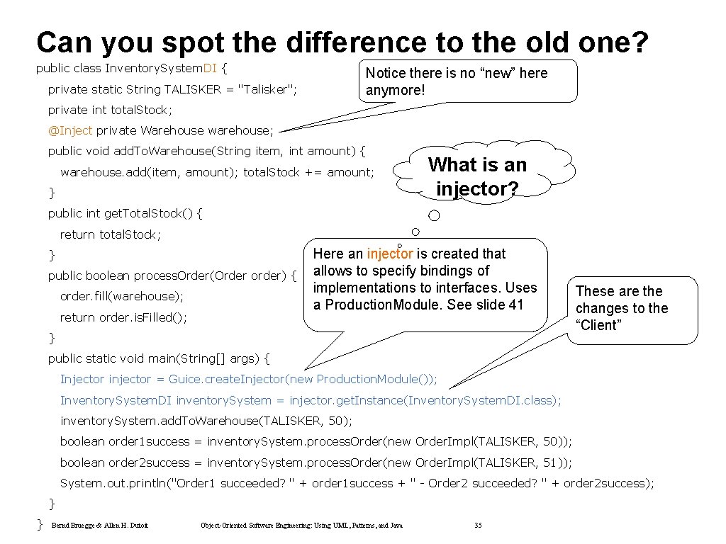 Can you spot the difference to the old one? public class Inventory. System. DI Can you spot the difference to the old one? public class Inventory. System. DI