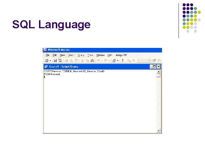 SQL Language 