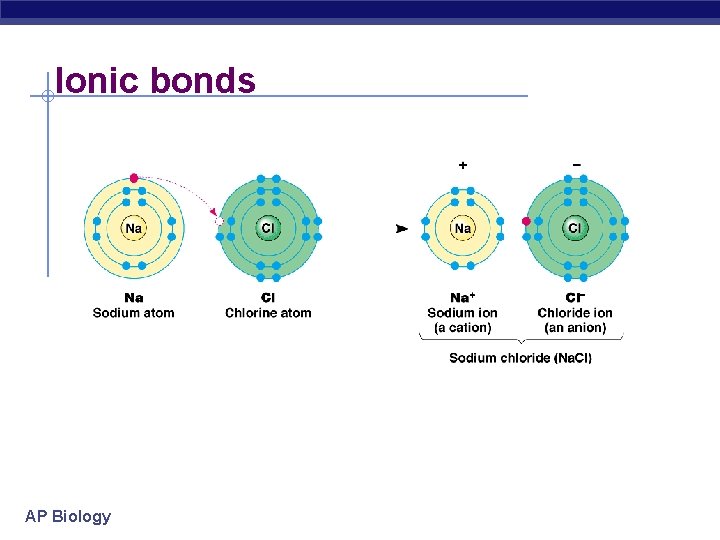 Ionic bonds AP Biology 