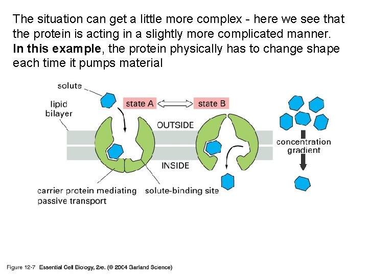 The situation can get a little more complex - here we see that the