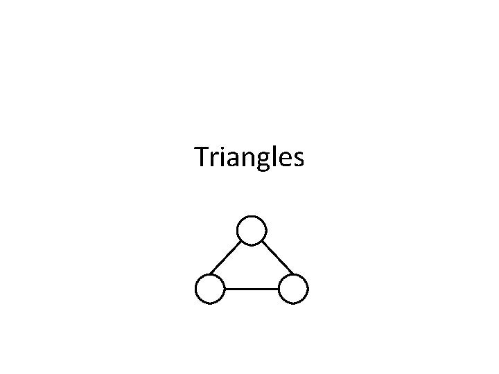 Triangles Triangles