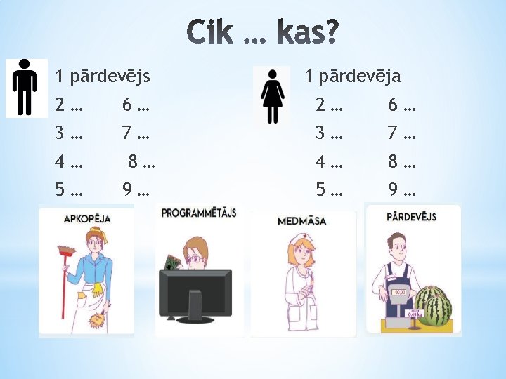 1 pārdevējs 1 pārdevēja 2… 6… 3… 7… 4… 8… 5… 9… 4… 5…