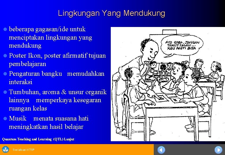 Lingkungan Yang Mendukung beberapa gagasan/ide untuk menciptakan lingkungan yang mendukung l Poster Ikon, poster