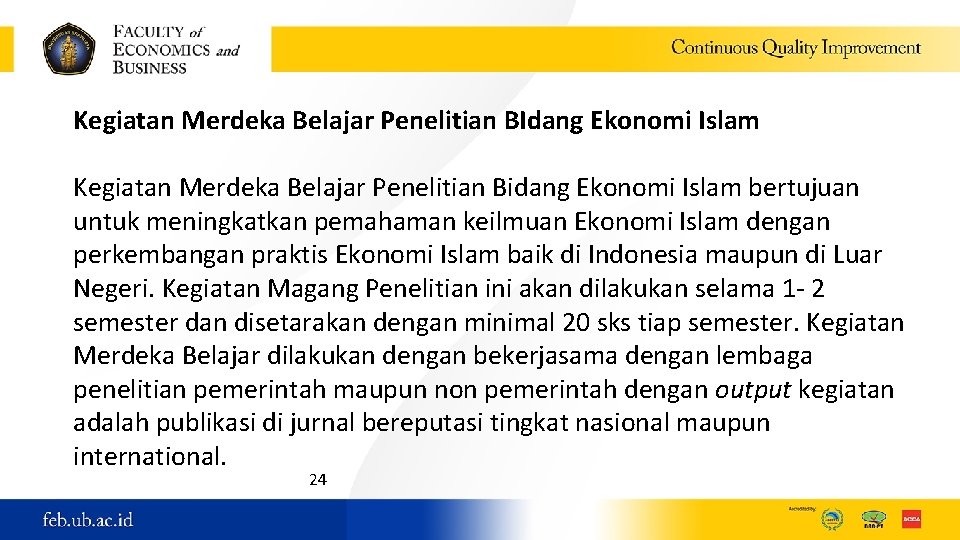 Kegiatan Merdeka Belajar Penelitian BIdang Ekonomi Islam Kegiatan Merdeka Belajar Penelitian Bidang Ekonomi Islam