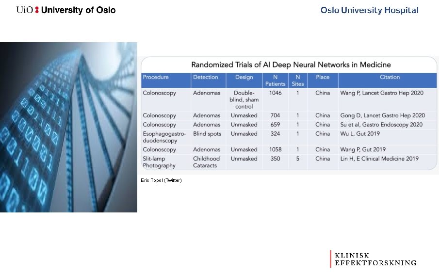 Eric Topol (Twitter) 