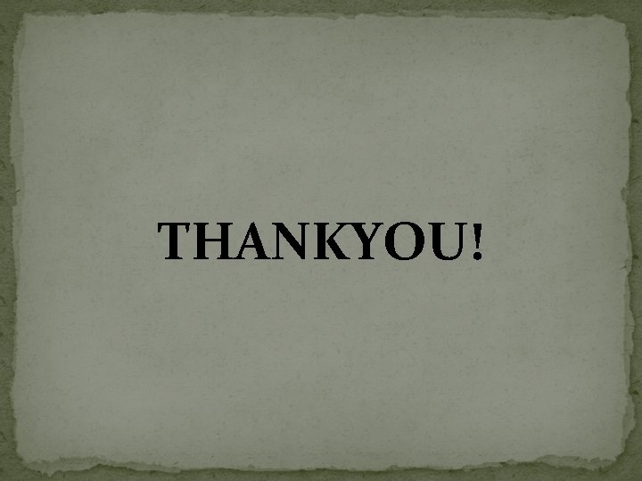 THANKYOU! 