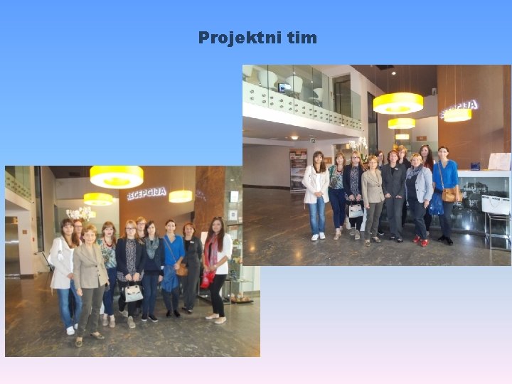 Projektni tim 