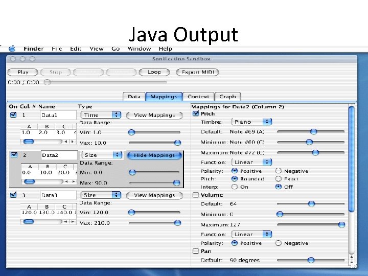 Java Output Psych / CS 6750 45 