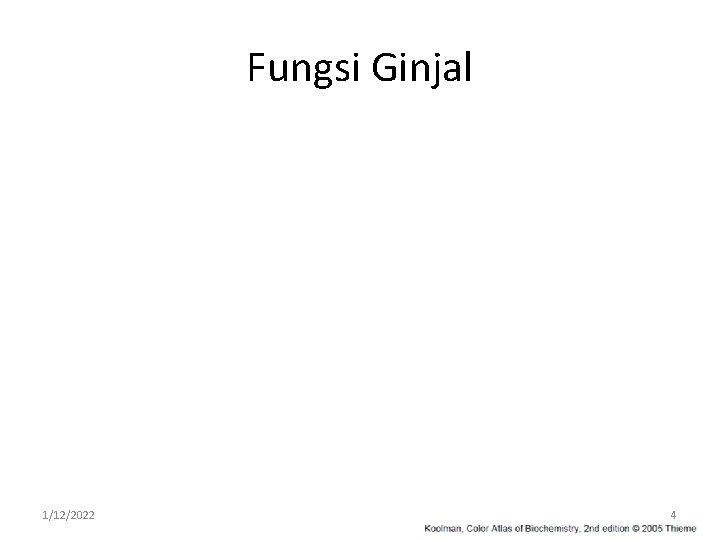 Fungsi Ginjal 1/12/2022 4 