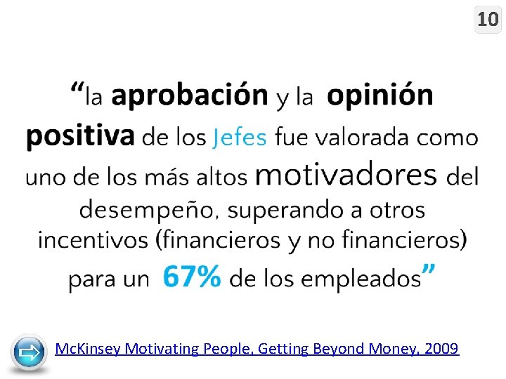 Mc. Kinsey Motivating People, Getting Beyond Money, 2009 