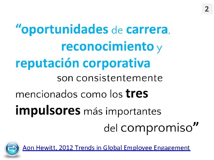 Aon Hewitt, 2012 Trends in Global Employee Engagement 
