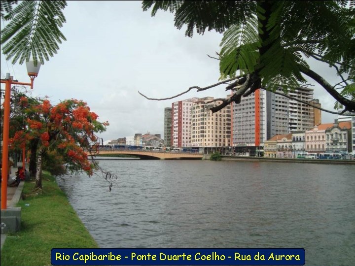Rio Capibaribe - Ponte Duarte Coelho - Rua da Aurora 