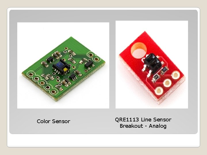 Color Sensor QRE 1113 Line Sensor Breakout - Analog 