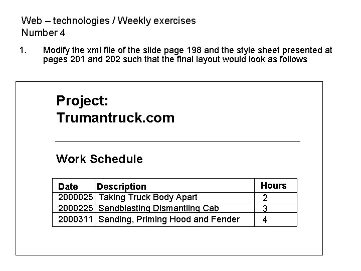 Web technologies weekly exercises Answers 11 person name