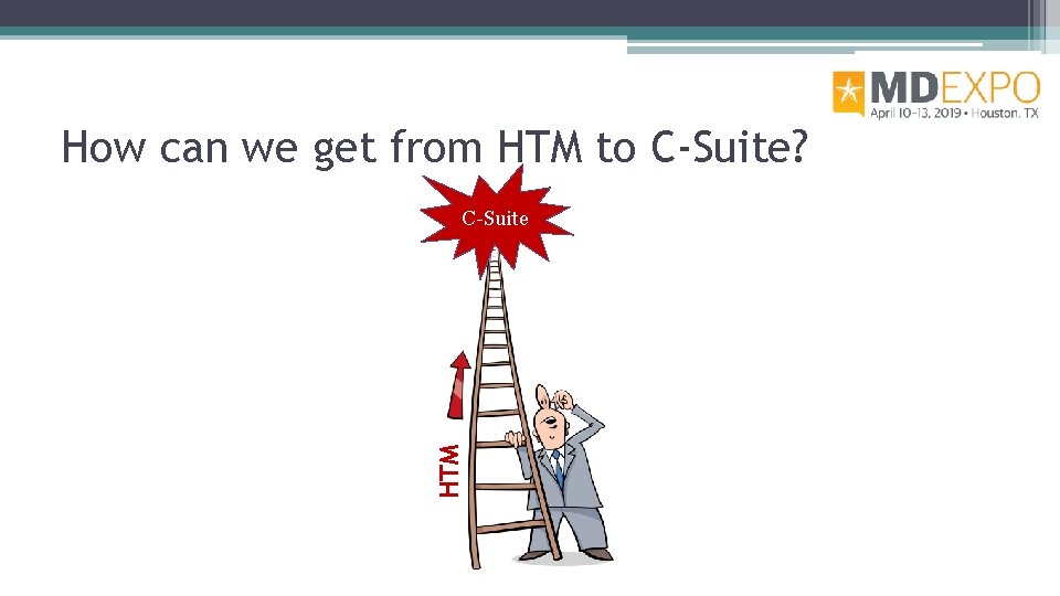 How can we get from HTM to C-Suite? HTM C-Suite 