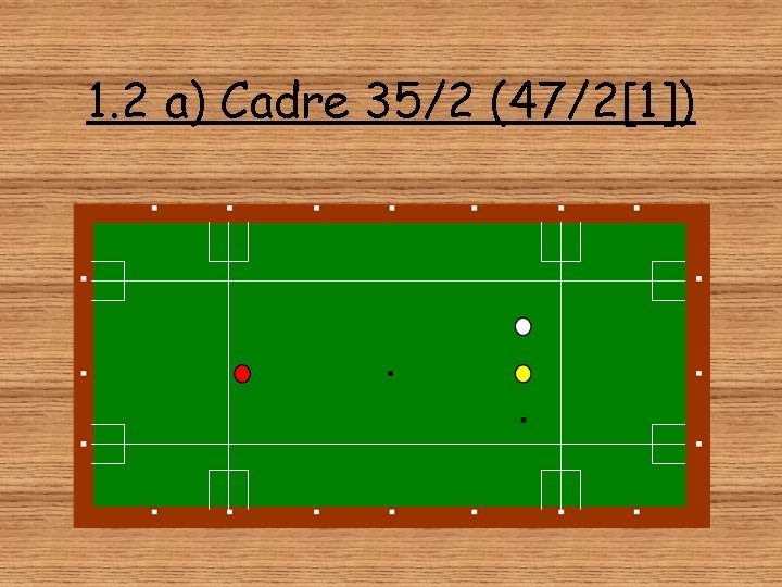 1. 2 a) Cadre 35/2 (47/2[1]) 