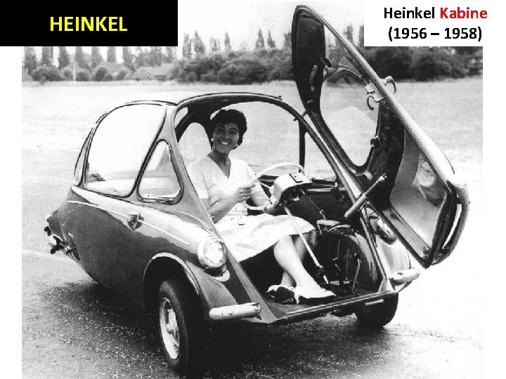 HEINKEL Heinkel Kabine (1956 – 1958) 