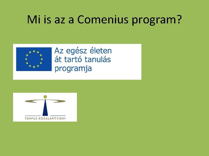 Mi is az a Comenius program? 