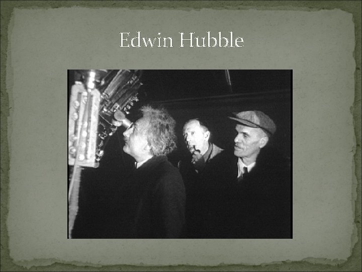 Edwin Hubble 