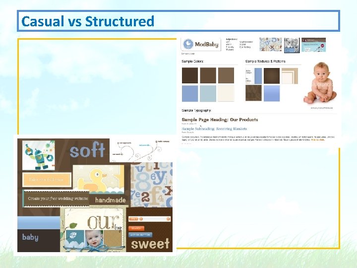 Casual vs Structured 